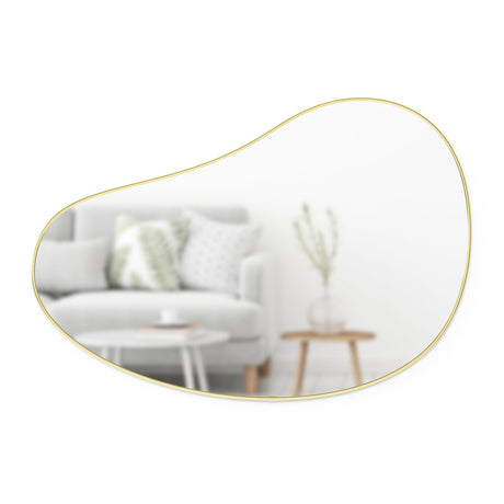 Wall Mirrors | color: Brass