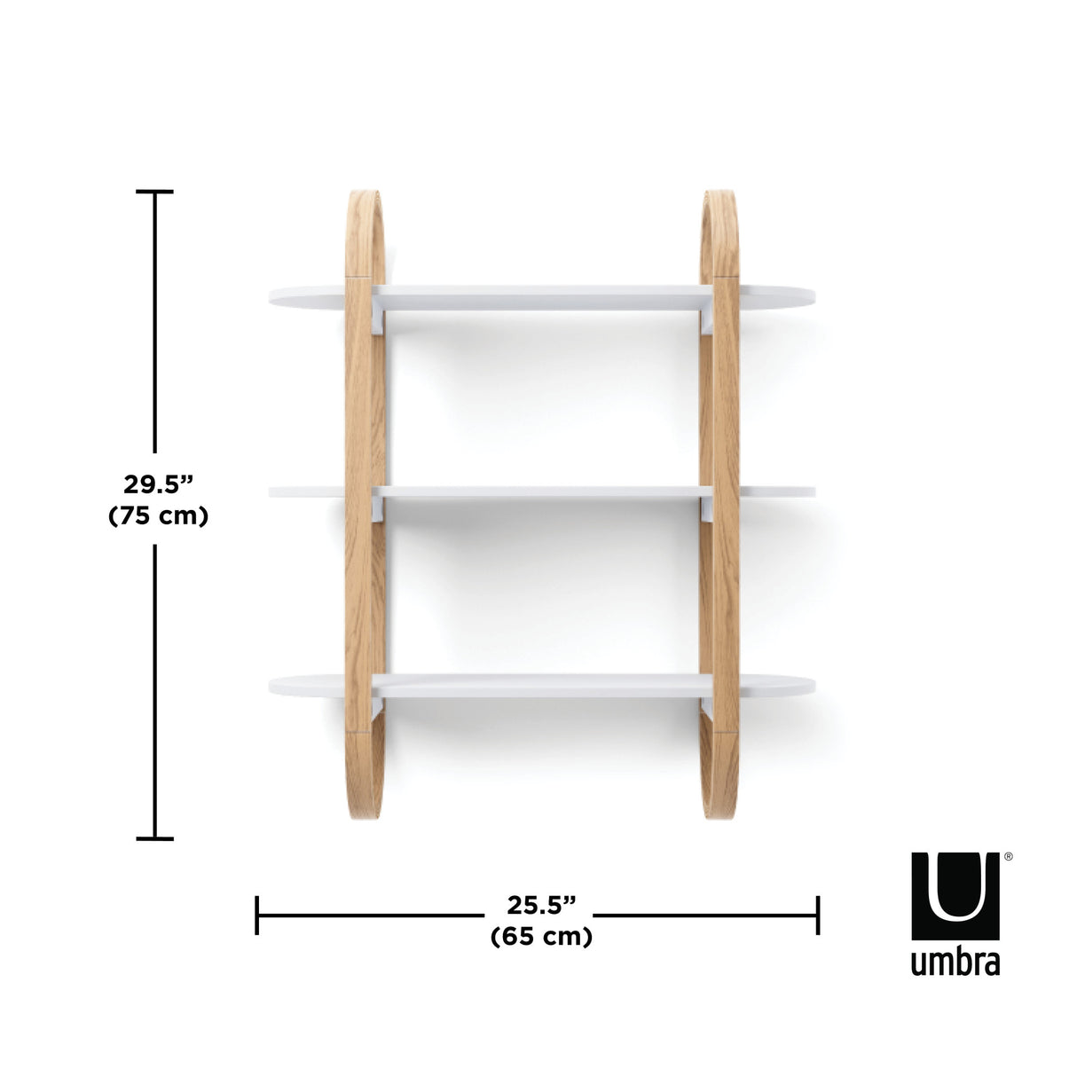 Shelves & Magazine Racks | color: White-Natural