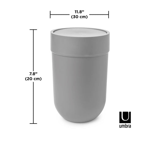 Bathroom Trash Cans | color: Grey