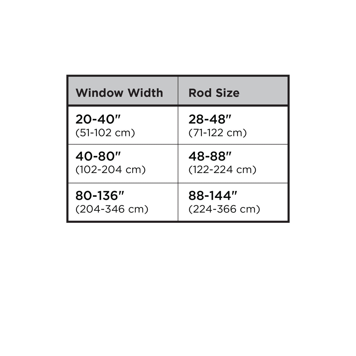 Double Curtain Rods | color: Matte-Nickel | size: 88-144" (224-366 cm) | diameter: 3/4" (1.9 cm)