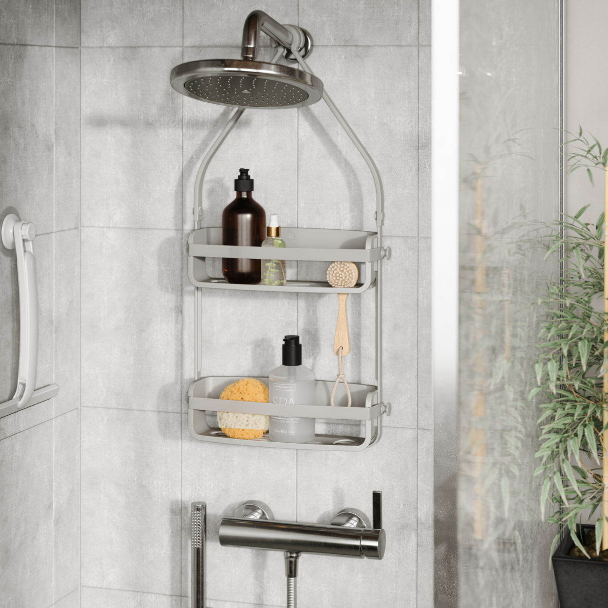 Shower Caddy | color: Grey | Hover