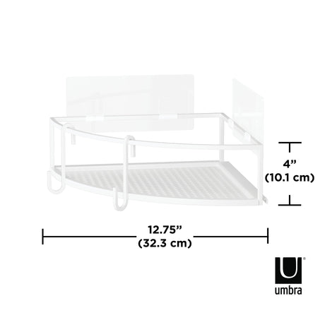 Shower Storage | color: White | size: Set of Two